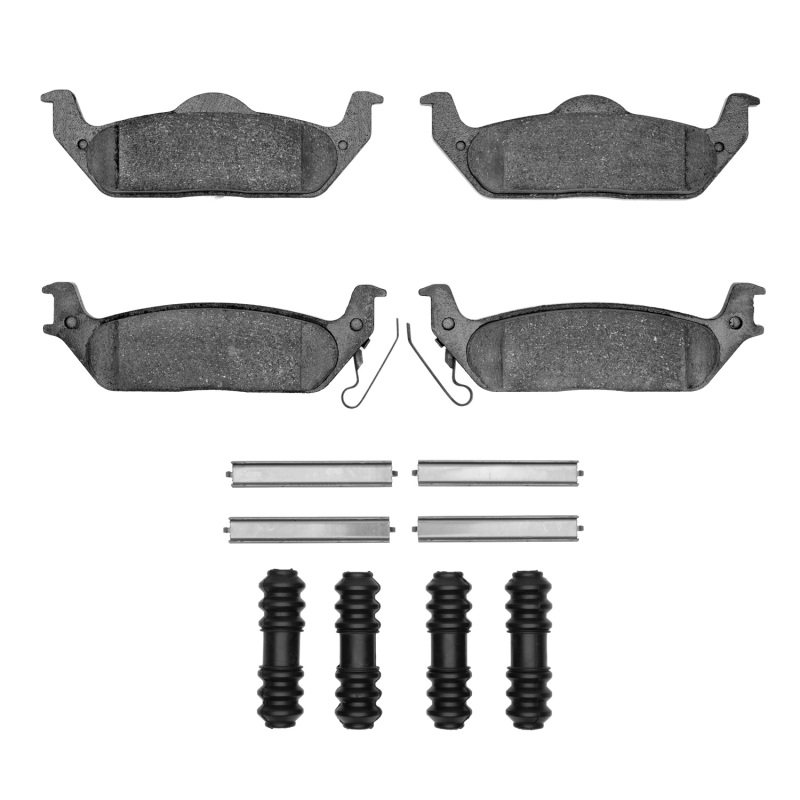 Picture of R1 04-11 Ford F-150 RWD Rear Semi Met Pads & Hardware Kit