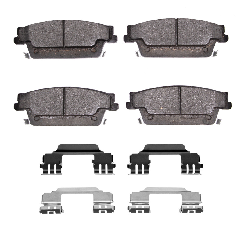 Picture of R1 04-11 Cadillac SRX Rear Semi Met Pads & Hardware Kit