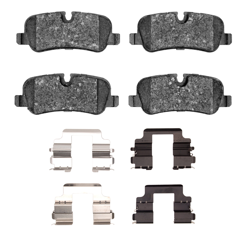 Picture of R1 10-13 Land Rover Range Rover Sport Rear Semi Met Pads & Hardware Kit