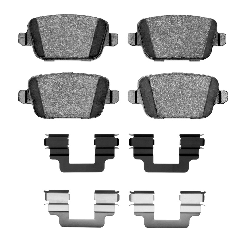 Picture of R1 08-12 Land Rover LR2 Rear Semi Met Pads & Hardware Kit