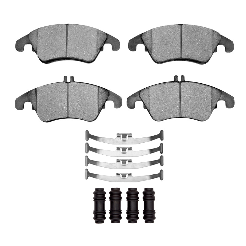 Picture of R1 08-20 Mercedes-Benz C350 Front Semi Met Pads & Hardware Kit
