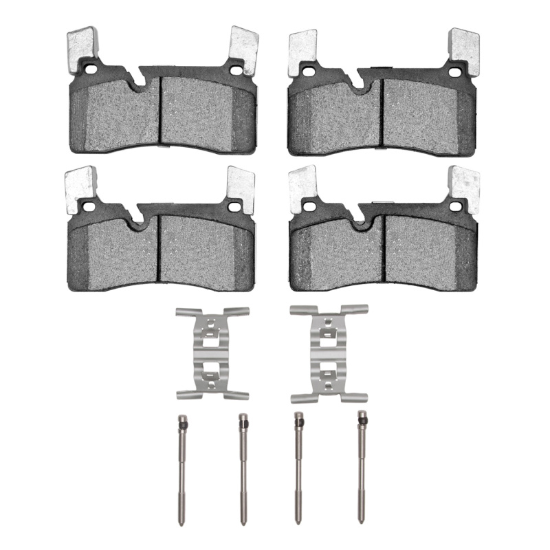 Picture of R1 11-15 Mercedes-Benz SLS AMG Rear Semi Met Pads & Hardware Kit