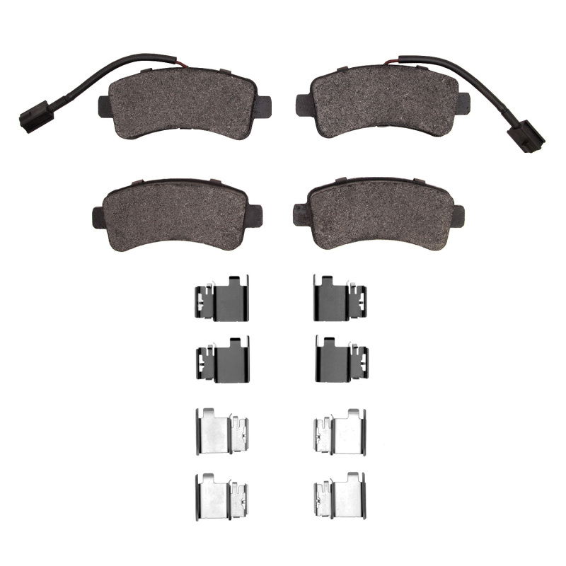 Picture of R1 14-21 Ram Promaster 2500 Rear Semi Met Pads & Hardware Kit