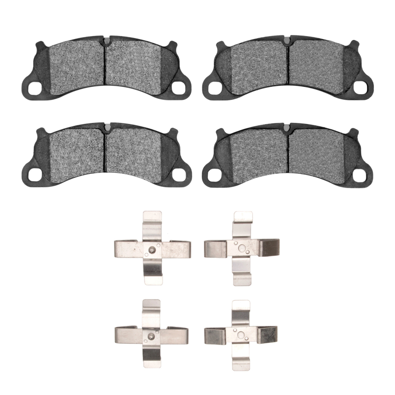 Picture of R1 12-16 Porsche Boxster Front Semi Met Pads & Hardware Kit