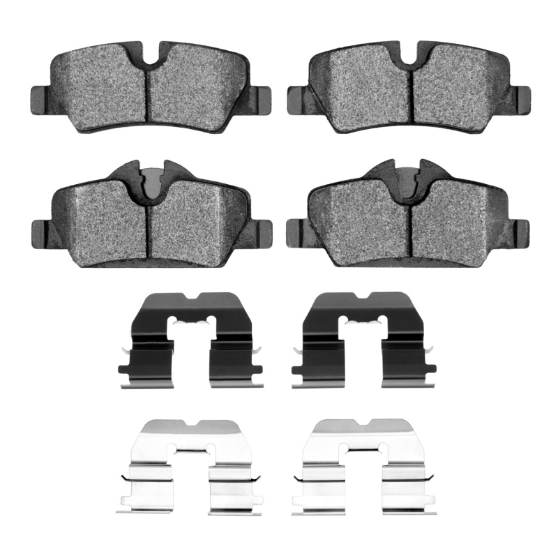 Picture of R1 14-24 Mini Cooper (Excl Clubman) Rear Semi Met Pads & Hardware Kit