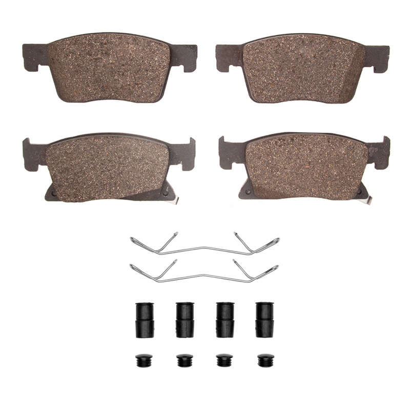 Picture of R1 16-19 Chevrolet Cruze Front Semi Met Pads & Hardware Kit