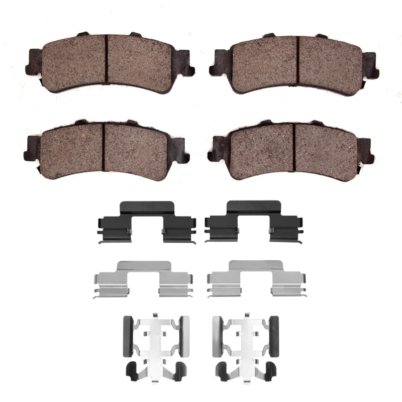 Picture of R1 03-07 Chevrolet Silverado 1500 Rear Performance Off-Road/Tow Brake Pads & Hardware Kit