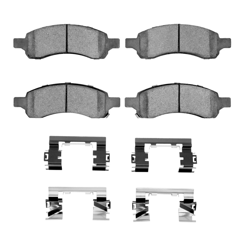 Picture of R1 06-12 Buick Rainier Front Performance Off-Road/Tow Brake Pads & Hardware Kit