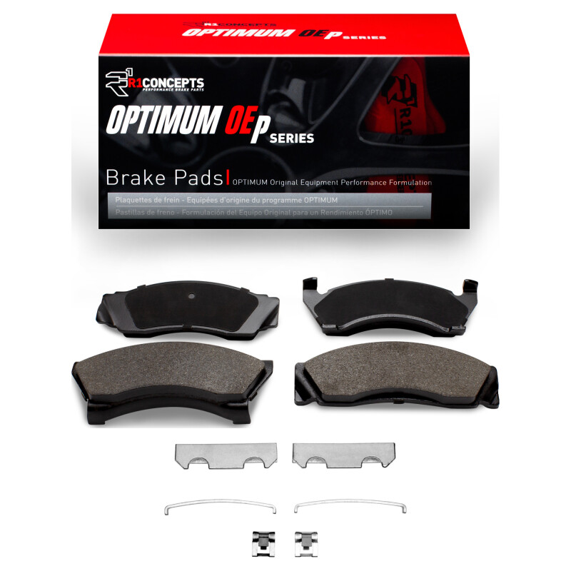 Picture of R1 78-78 Mercury Grand Marquis Front Optimum OE Pads & Hardware Kit