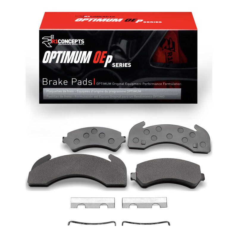 Picture of R1 83-12 Blue Bird Bus TC1000 Front and Rear Optimum OE Pads & Hardware Kit