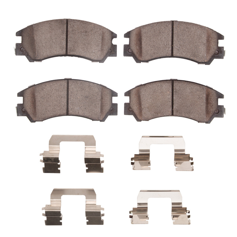 Picture of R1 85-94 Subaru XT Front Optimum OE Pads & Hardware Kit
