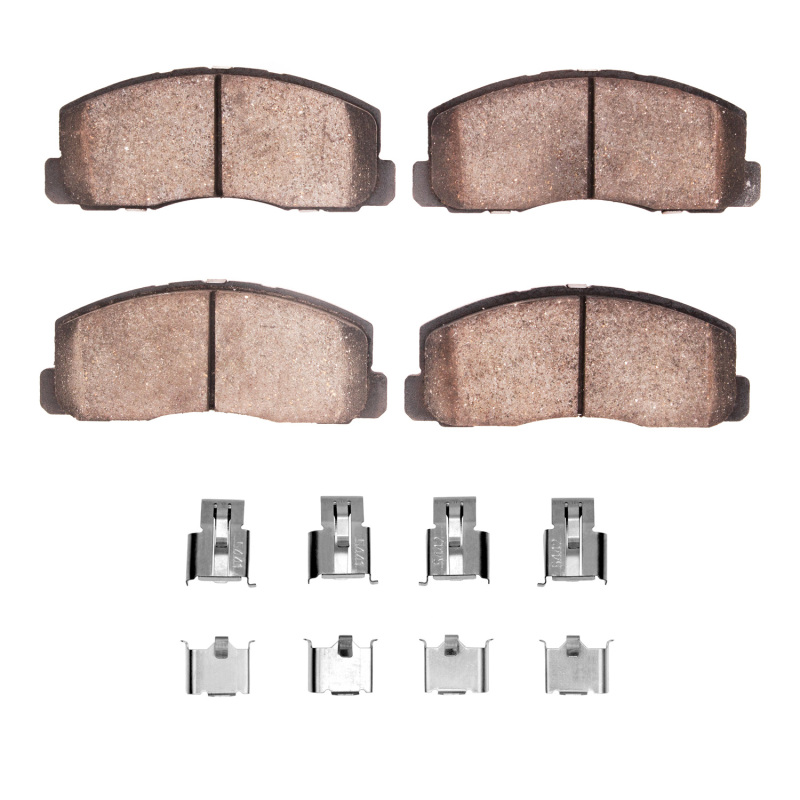 Picture of R1 83-86 Dodge Colt Front Optimum OE Pads & Hardware Kit