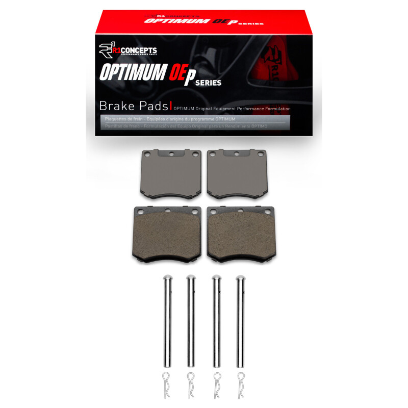 Picture of R1 72-72 Triumph TR6 Front Optimum OE Pads & Hardware Kit