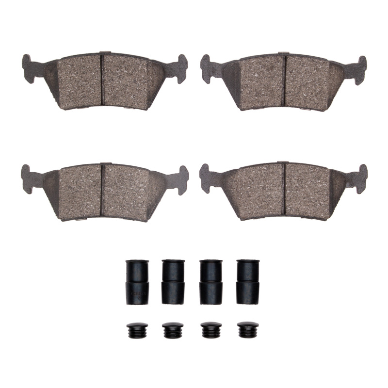 Picture of R1 85-88 Chrysler Daytona Rear Optimum OE Pads & Hardware Kit
