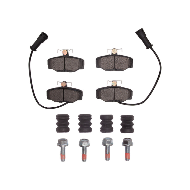 Picture of R1 88-89 Merkur SCORPIO Rear Optimum OE Pads & Hardware Kit