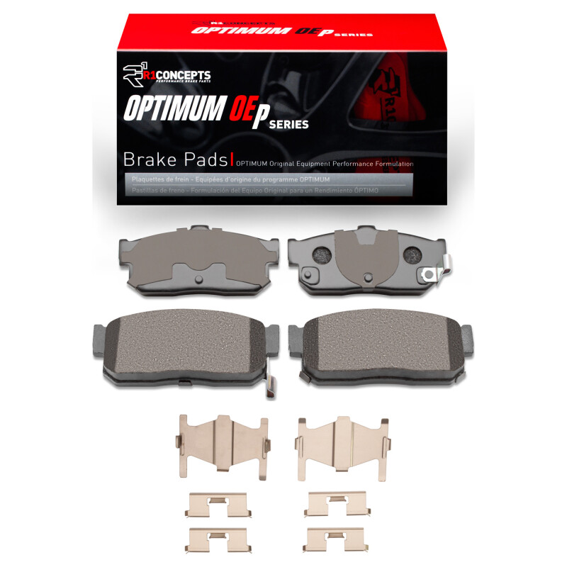 Picture of R1 91-01 Infiniti G20 Rear Optimum OE Pads & Hardware Kit