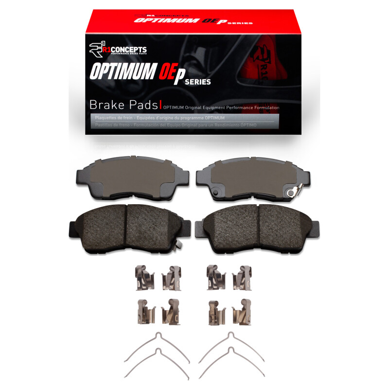 Picture of R1 92-03 Geo Prizm Front Optimum OE Pads & Hardware Kit