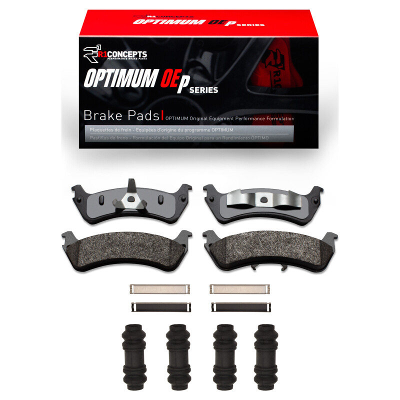 Picture of R1 95-02 Ford Explorer Rear Optimum OE Pads & Hardware Kit