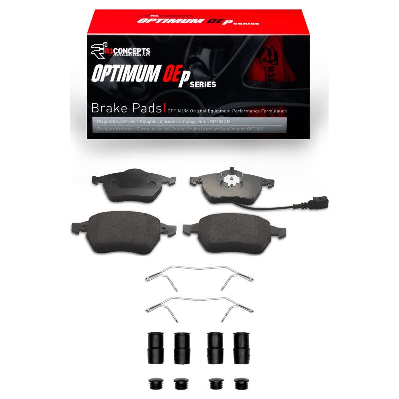 Picture of R1 99-10 Volkswagen Beetle Front Optimum OE Pads & Hardware Kit