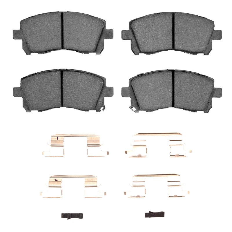 Picture of R1 97-03 Subaru Forester Front Optimum OE Pads & Hardware Kit