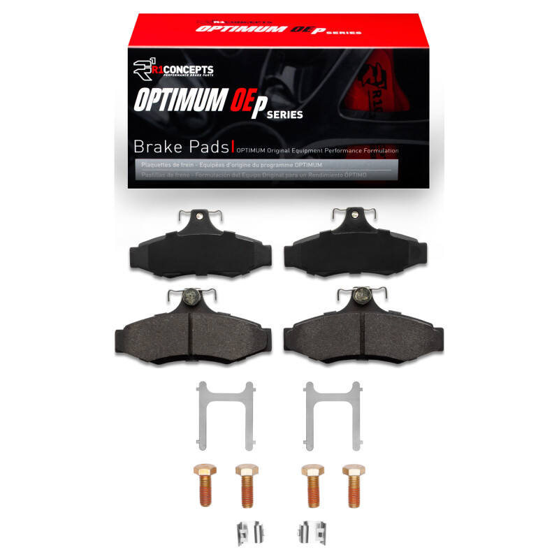 Picture of R1 97-04 Daewoo Leganza Rear Optimum OE Pads & Hardware Kit