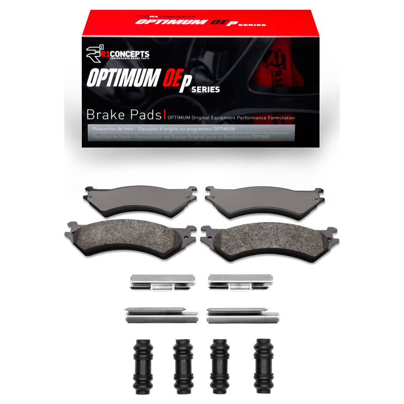 Picture of R1 99-07 Ford E-250 Rear Optimum OE Pads & Hardware Kit
