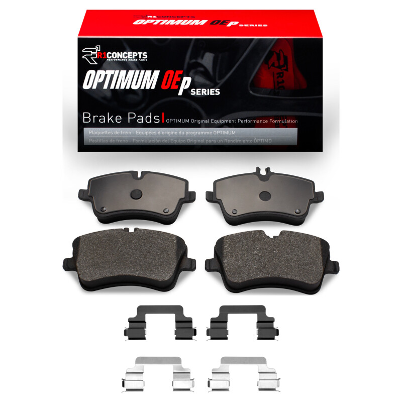 Picture of R1 01-15 Mercedes-Benz C350 Front Optimum OE Pads & Hardware Kit