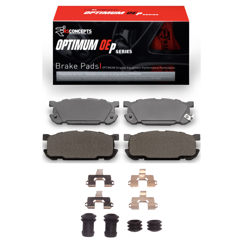 Picture of R1 01-05 Mazda Miata Rear Optimum OE Pads & Hardware Kit