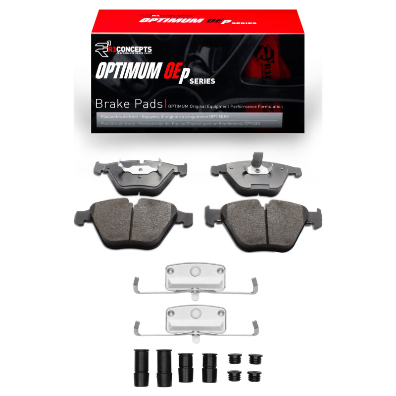 Picture of R1 04-13 BMW 525I (USA/Canada) Front Optimum OE Pads & Hardware Kit