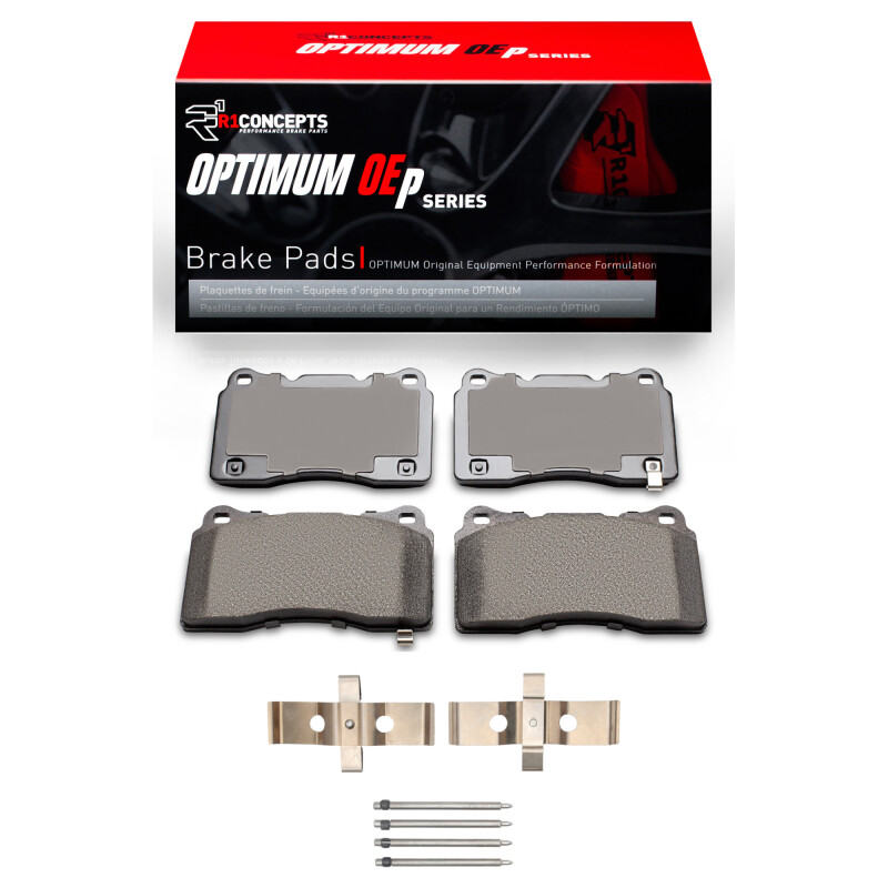 Picture of R1 14-17 Dodge Viper Front Optimum OE Pads & Hardware Kit