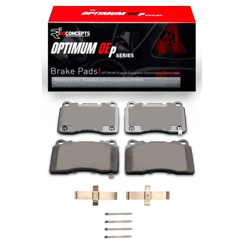 Picture of R1 04-08 Acura TL Front Optimum OE Pads & Hardware Kit