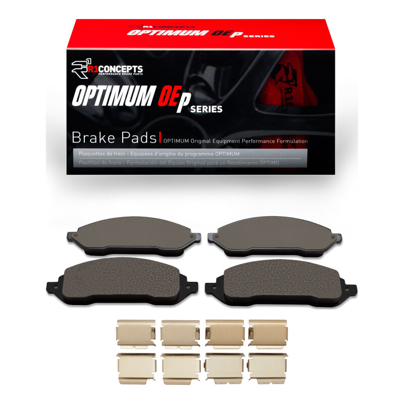 Picture of R1 04-07 Ford Freestar Front Optimum OE Pads & Hardware Kit
