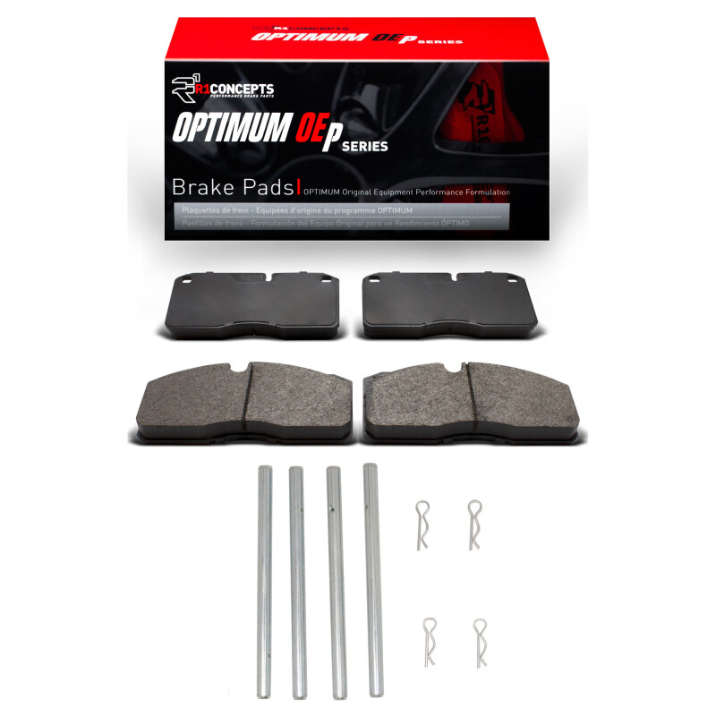 Picture of R1 87-12 Damon DAYBREAK Front/Rear Optimum OE Pads & Hardware Kit