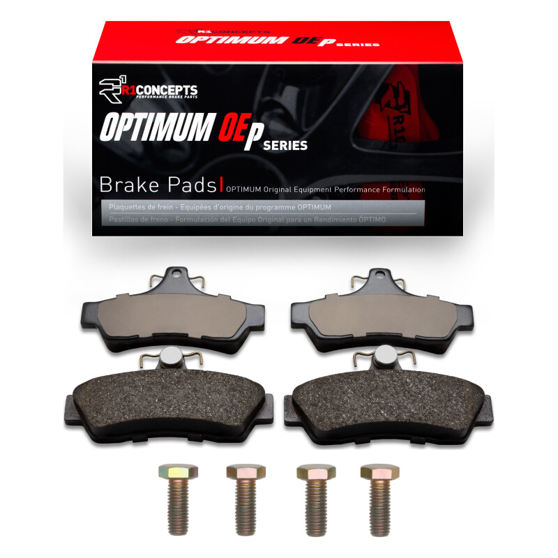 Picture of R1 05-06 Pontiac GTO Rear Optimum OE Pads & Hardware Kit