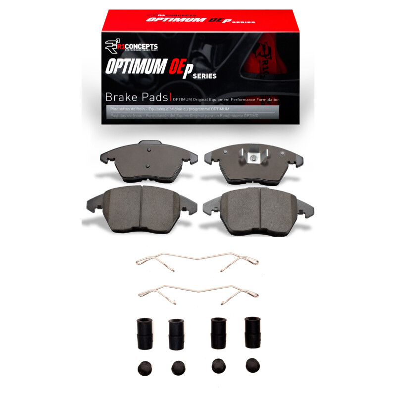 Picture of R1 05-19 Volkswagen Jetta Sedan Front Optimum OE Pads & Hardware Kit