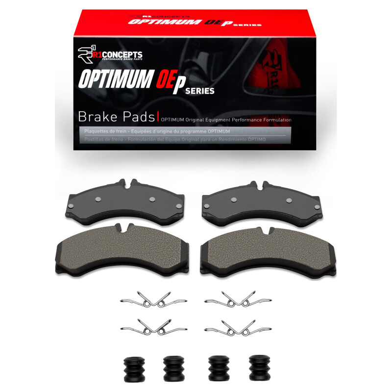 Picture of R1 02-06 Dodge Sprinter 3500 Front/Rear Optimum OE Pads & Hardware Kit