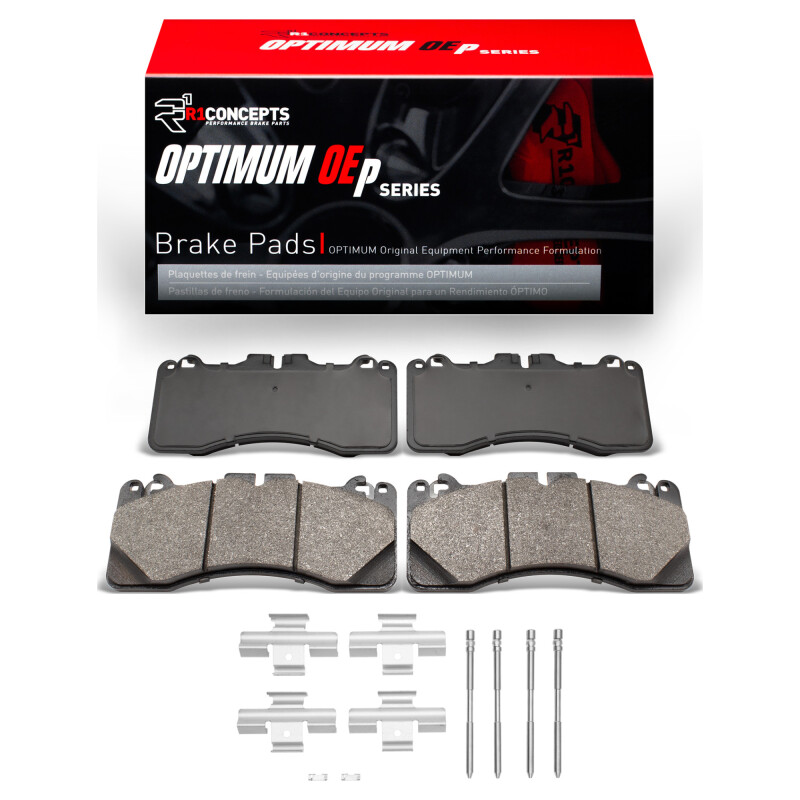 Picture of R1 10-25 Lexus GS F Front Optimum OE Pads & Hardware Kit