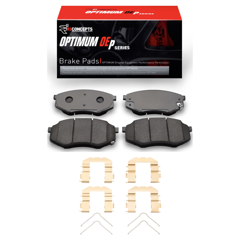 Picture of R1 10-11 Hyundai Tucson Front Optimum OE Pads & Hardware Kit