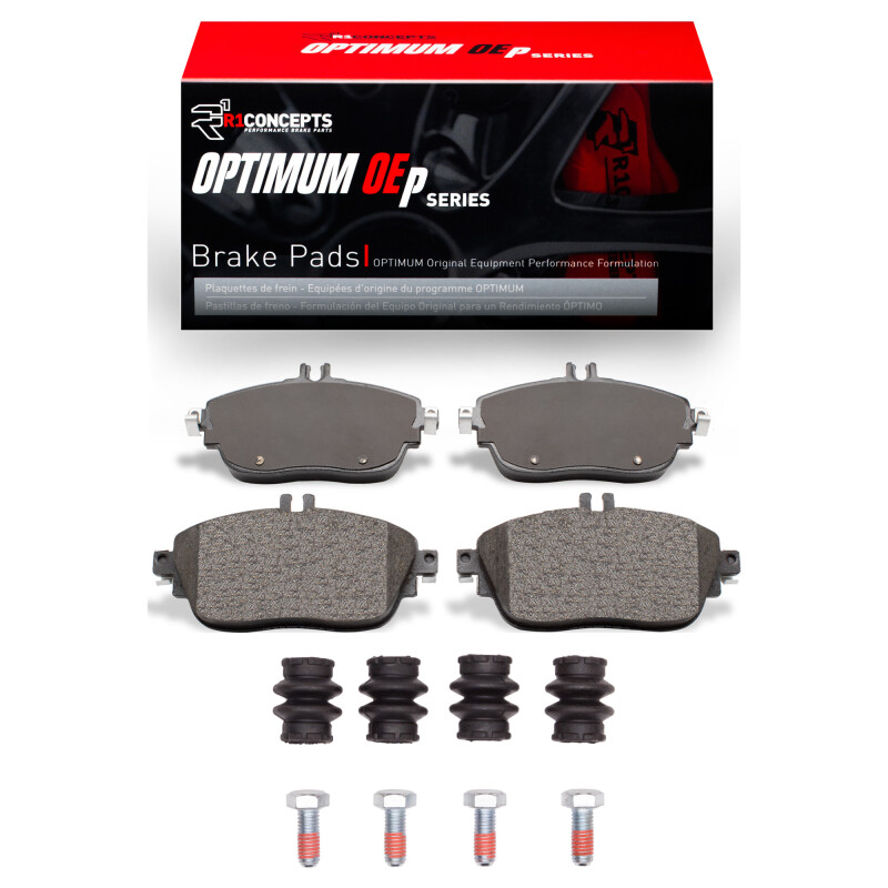 Picture of R1 12-20 Infiniti QX30 Front Optimum OE Pads & Hardware Kit