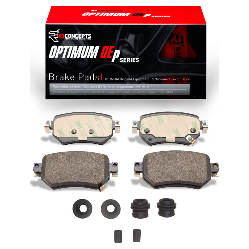 Picture of R1 16-21 Mazda 6 Rear Optimum OE Pads & Hardware Kit