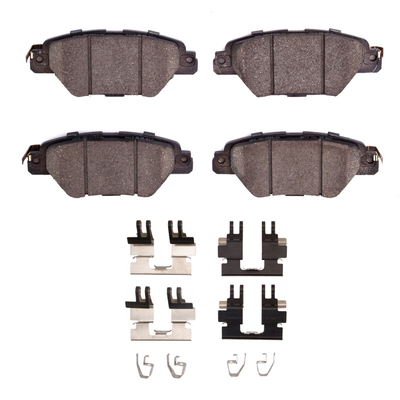 Picture of R1 16-23 Mazda CX-9 Rear Optimum OE Pads & Hardware Kit