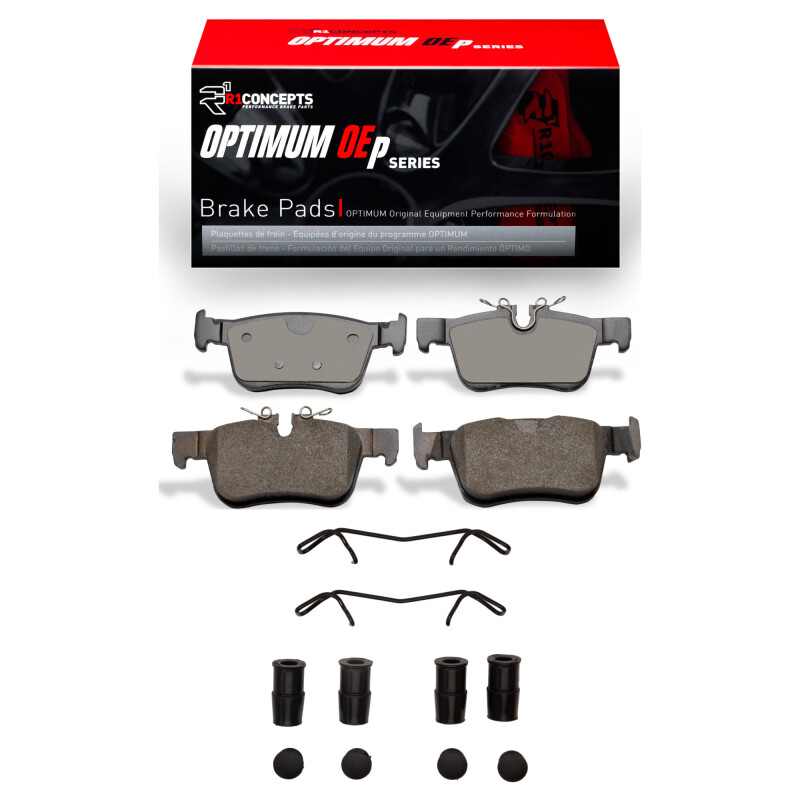 Picture of R1 18-21 Volvo S60 Rear Optimum OE Pads & Hardware Kit