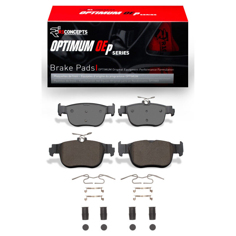 Picture of R1 22-25 Audi A3 Quattro Rear Optimum OE Pads & Hardware Kit