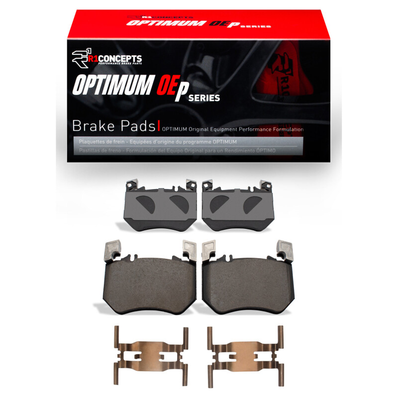 Picture of R1 22-25 Mercedes-Benz E450 Front Optimum OE Pads & Hardware Kit