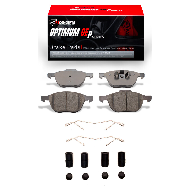 Picture of R1 04-18 Ford Focus Front Optimum OE Pads & Hardware Kit
