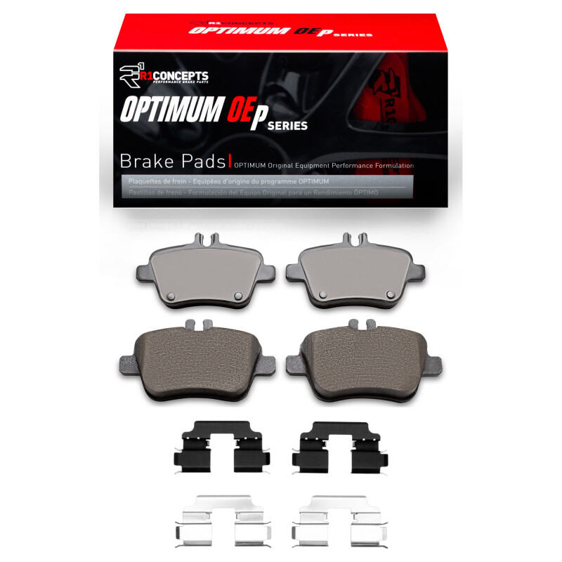 Picture of R1 15-20 Infiniti QX30 Rear Optimum OE Pads & Hardware Kit