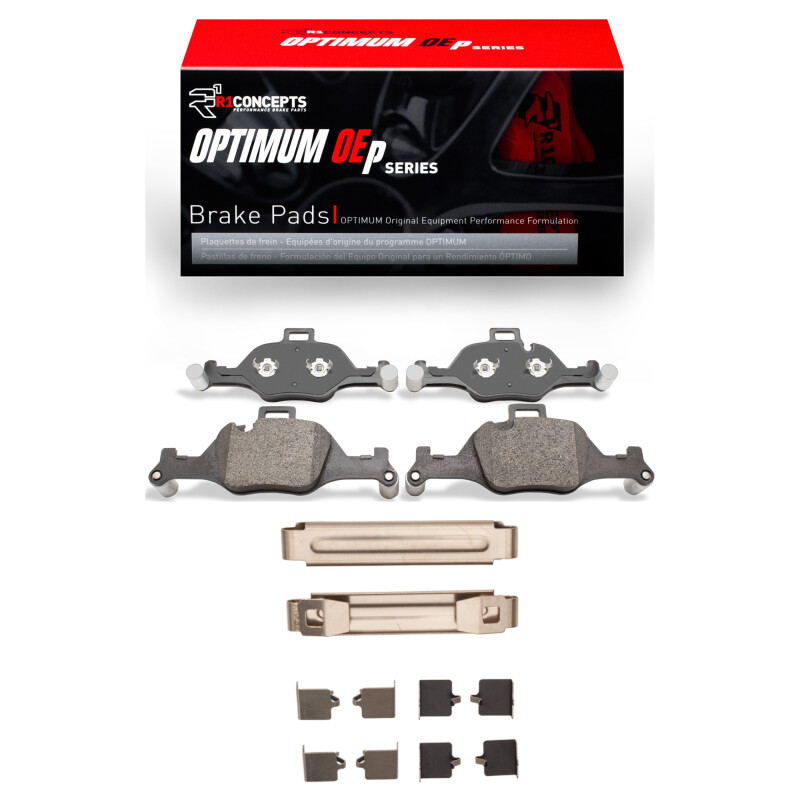 Picture of R1 18-25 BMW 430I xDrive Front Optimum OE Pads & Hardware Kit