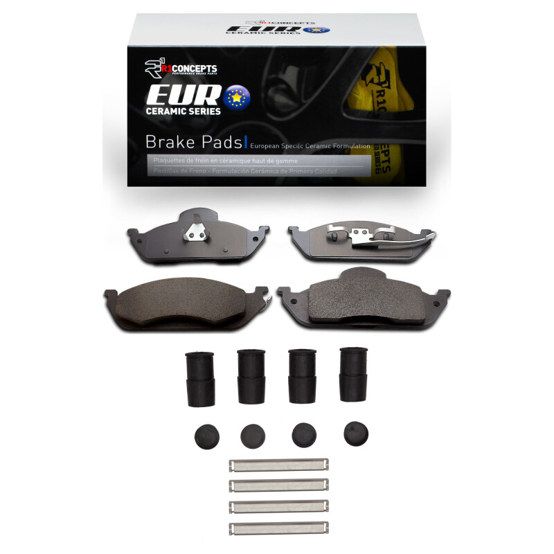 Picture of R1 98-05 Mercedes-Benz ML320 Front Euro Ceramic Pads & Hardware Kit