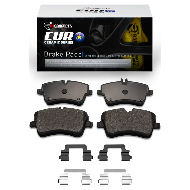 Picture of R1 01-15 Mercedes-Benz SLK280 Front Euro Ceramic Pads & Hardware Kit
