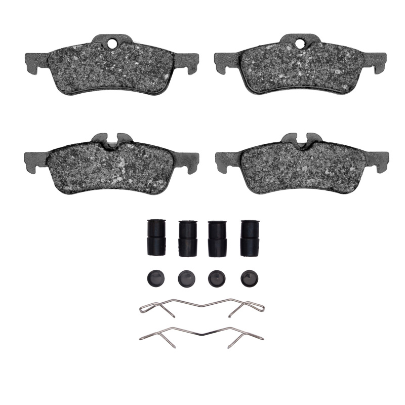 Picture of R1 02-08 Mini Cooper (Excl Clubman) Rear Euro Ceramic Pads & Hardware Kit